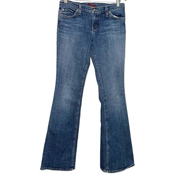 Blue Cult Denim Vintage Y2K Women’s Size 28 Blue Wash Bootcut Jeans - Picture 2 of 11